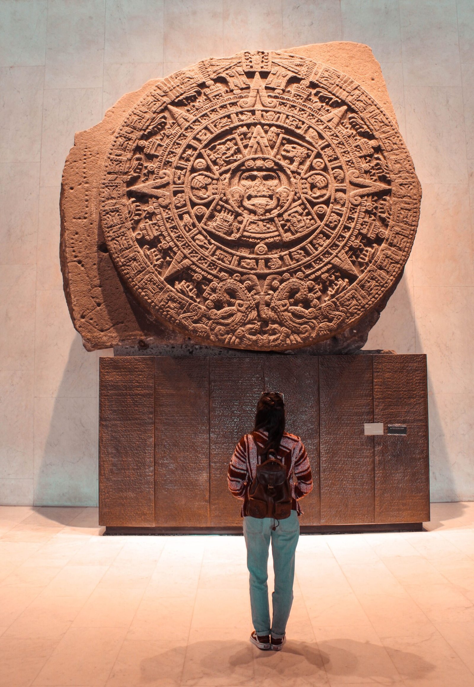 Mexica or Aztec stone artifact in Mexico