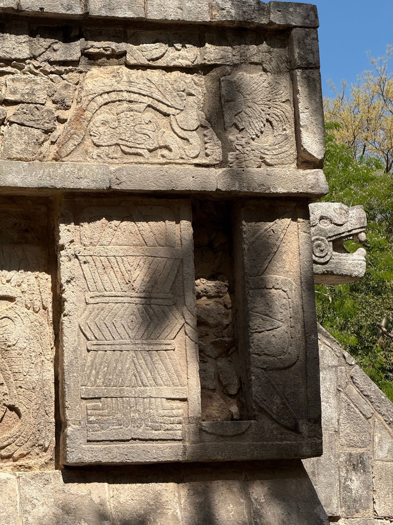 Ancient architecture at Teotihuacan