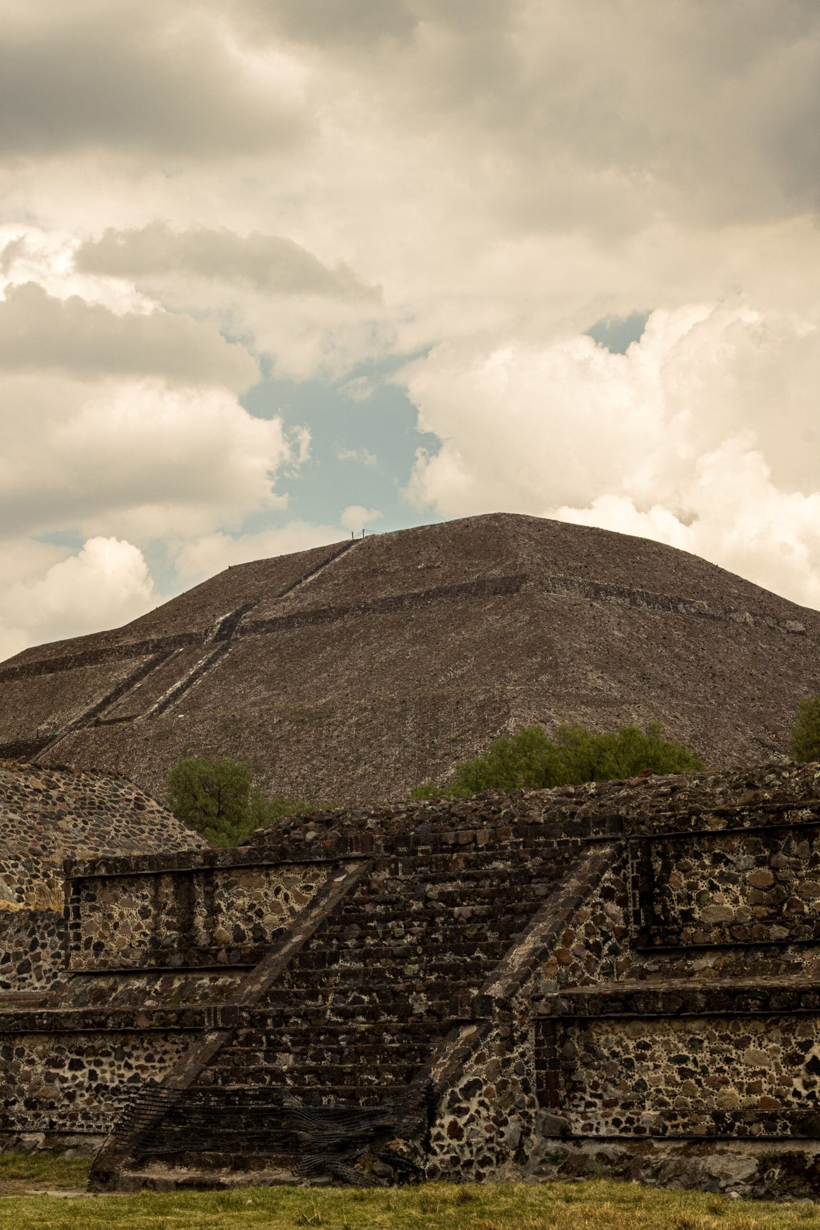 View across the Teotihuacan archaeological site