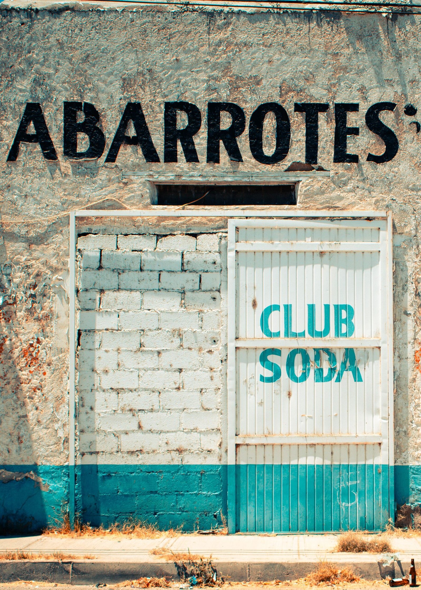 Abarrotes storefront in Chihuahua City