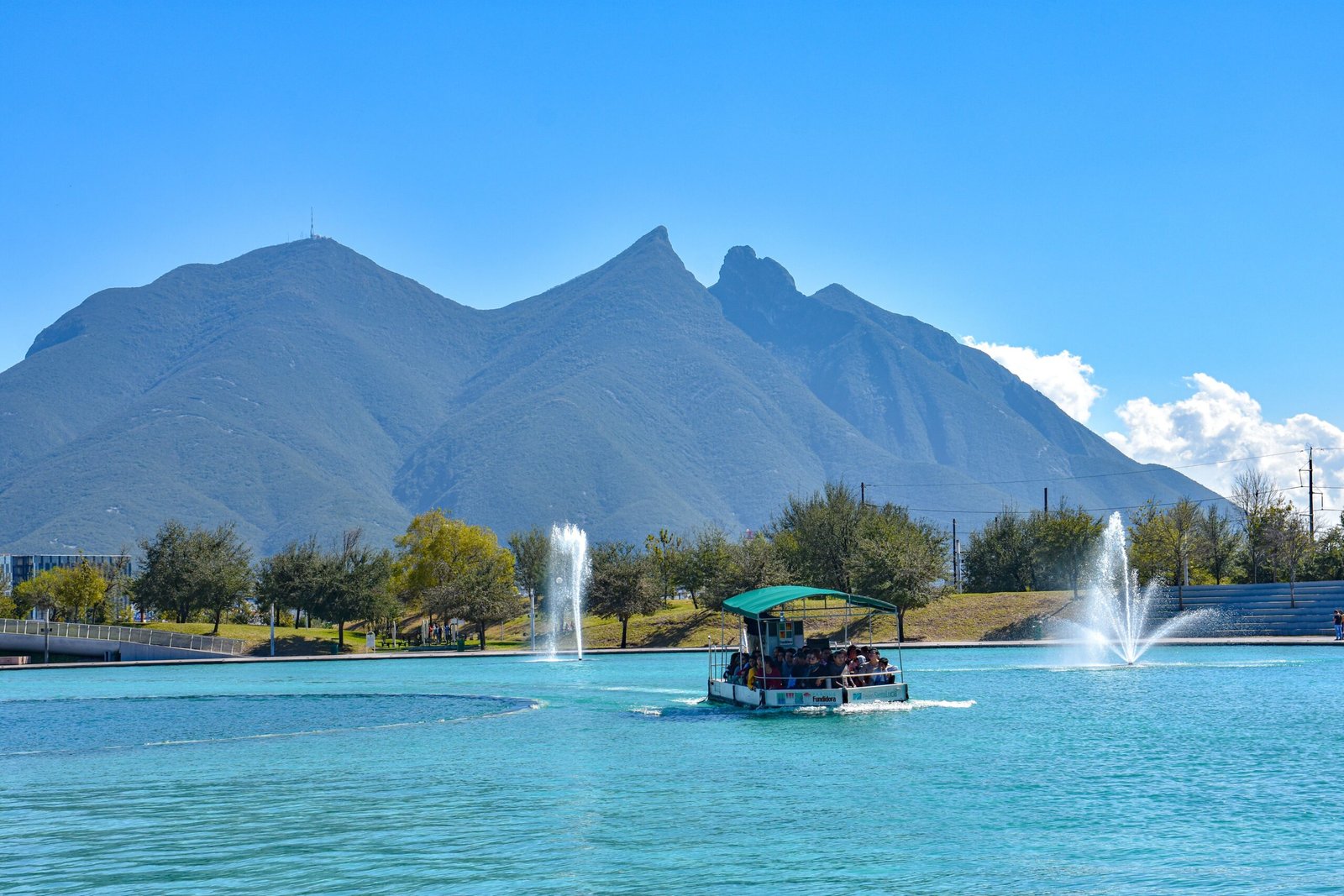 Paseo Santa Lucia in Monterrey Mexico