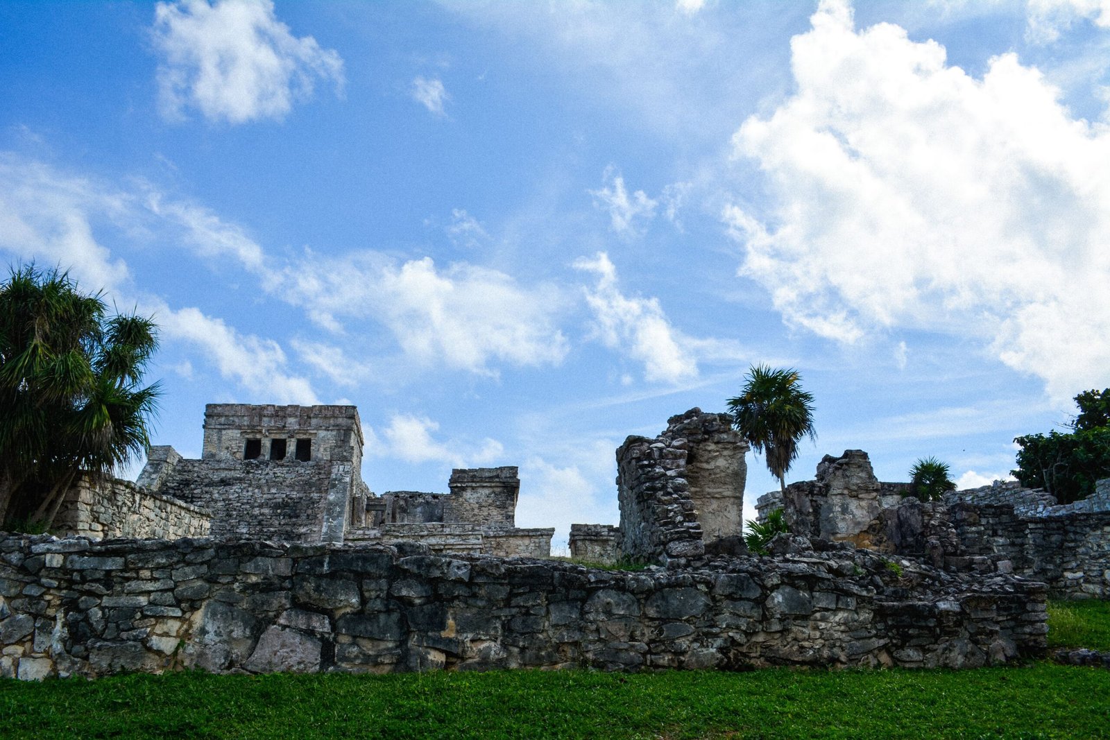 Tulum Maya ruins on the Caribbean coast of Mexico
